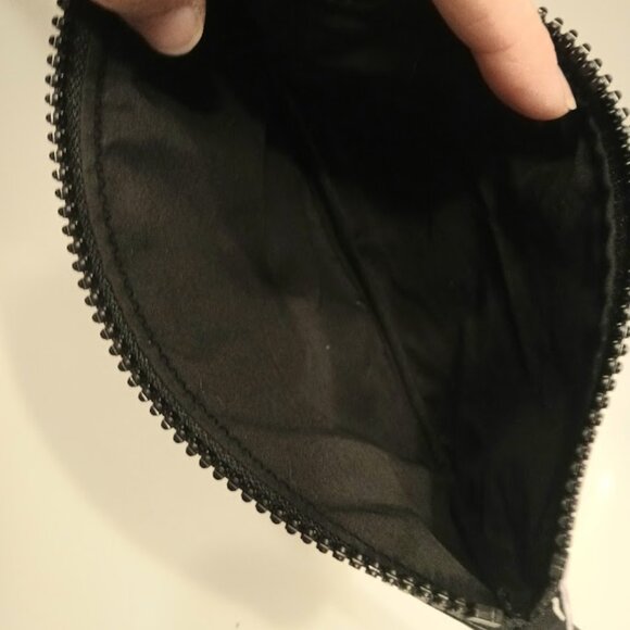 New Western theme Faux leather Clutch Wristlet Black Purple wallet envelope bag - Picture 7 of 7